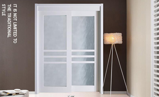 玻璃木門做定制衣柜好嘛？